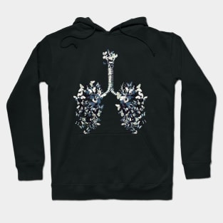 Lung Anatomy / Cancer Awareness 17 Hoodie